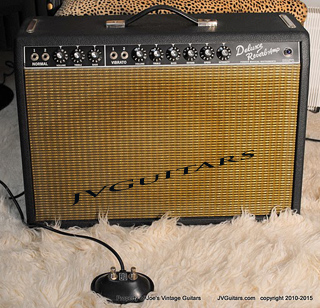 1964 Fender Deluxe Reverb Amp   Classic Point to Point SOLD